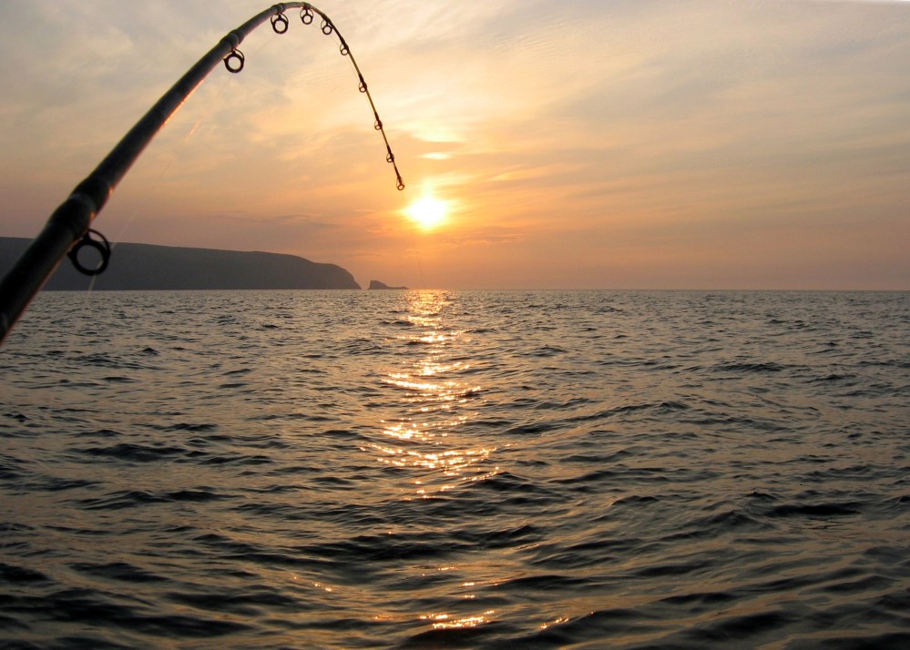 Fishing at sunset on the Donegal coast (© John Rafferty Photography)