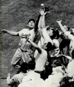 You have higher odds of getting a piece of that foul ball than a shark does of getting a piece of you. 